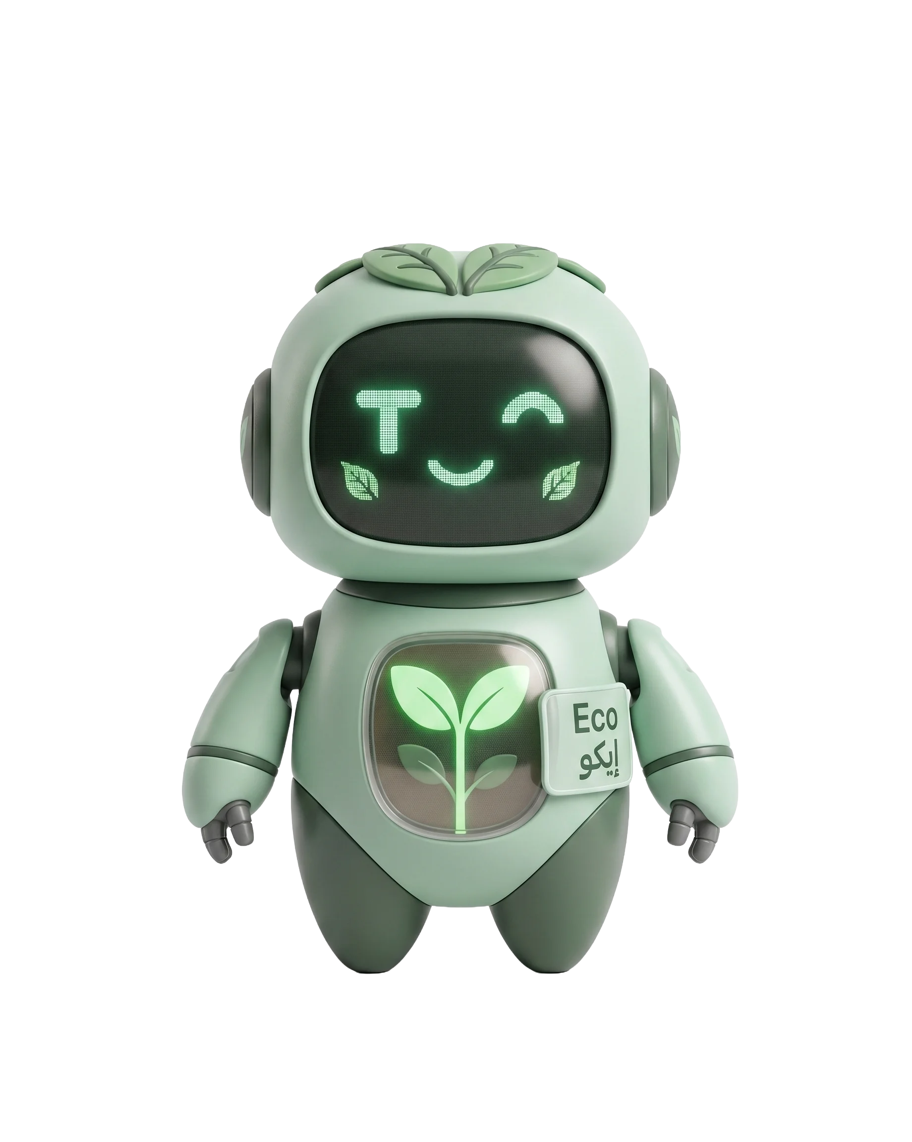 Eco, one of Tilly’s in-app character friends